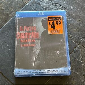 Carlito's Way (Blu-ray, 1993) Al Pacino Sean Penn NEW SEALED